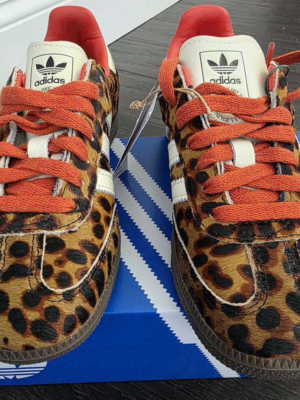 adidas Women's Samba OG Cheetah Pack - Preloved Red'